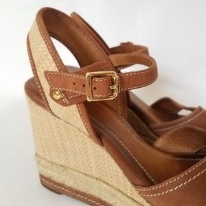 clarks women's amelia air espadrille platform wedges